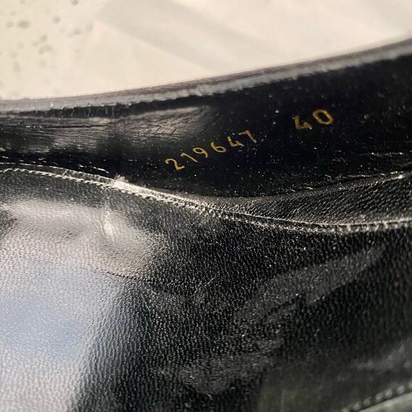 Alexander McQueen Crystal Embellished Slingback Sandals Heels Black 40 Showgirl - Picture 9 of 13